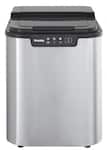 Danby - 2 lb Countertop Ice Maker - Stainless Steel