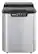 Front. Danby - 2 lb Countertop Ice Maker - Stainless Steel.