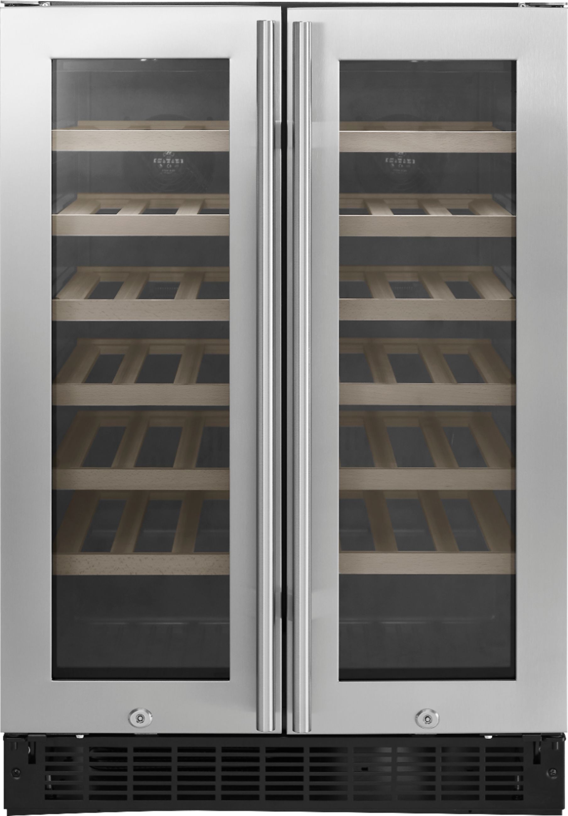 Insignia™ Dual Zone Wine and Beverage Cooler with Glass Doors 