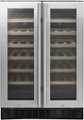 Alt View Zoom 12. Insignia™ - 21-Bottle or 128-Can Dual Zone Wine and Beverage Cooler with Glass Doors - Stainless steel.