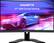 Front. GIGABYTE - 27" LED Curved QHD FreeSync Monitor with HDR (HDMI, DisplayPort, USB) - Black.