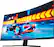 Angle. GIGABYTE - 32" LED Curved QHD FreeSync Monitor with HDR (HDMI, DisplayPort, USB) - Black.