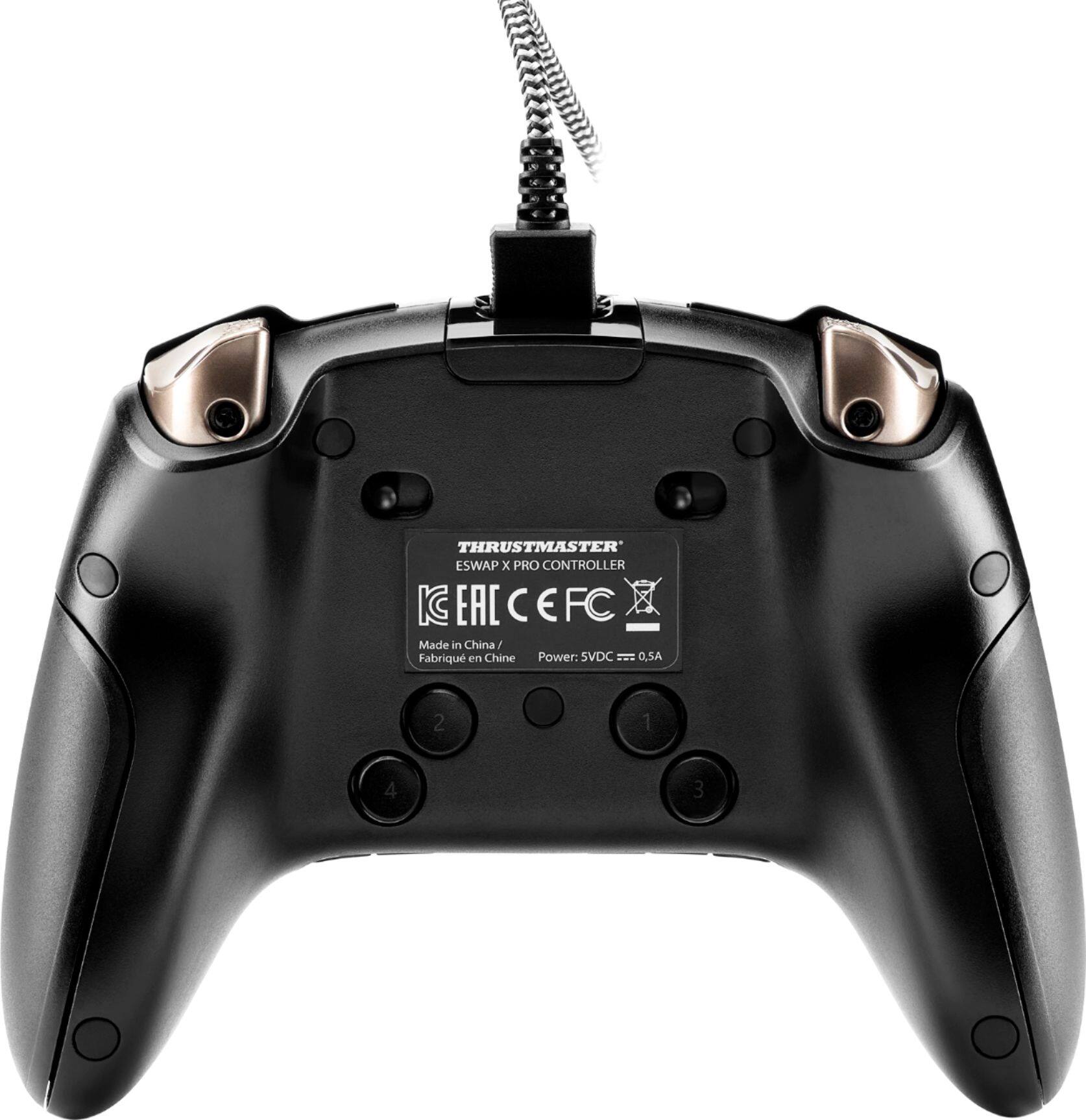 Alt View 14. Thrustmaster - eSwapX Pro Controller officially licensed for Xbox Series X|S, Xbox One, and PC - Black.