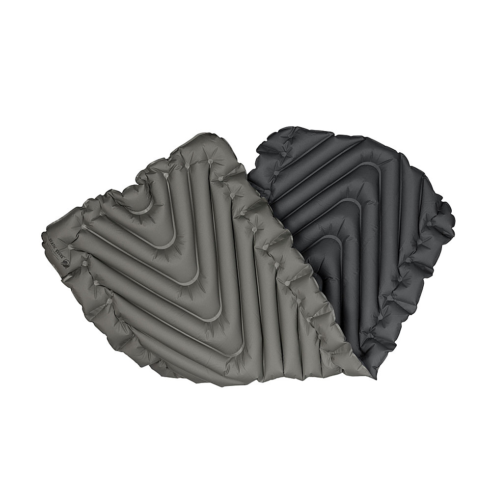 Best Buy Klymit Static V Luxe Sleeping Pad Stone Gray 06vlst02d