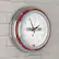 Alt View 15. NASCAR - NASCAR Chrome Double Ring Neon Clock - Black, White, Yellow, Red, Blue.