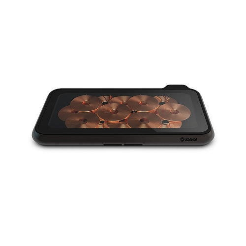 ZENS - Liberty 16 coil Dual Wireless Charger - Clear