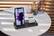 Alt View 13. ZENS - Stand+Dock Dual Wireless Charger Aluminium 10W - Black.