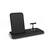 Alt View 1. ZENS - Stand+Dock Dual Wireless Charger Aluminium 10W - Black.