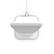 Alt View 11. ZENS - Stand Wireless Charger Aluminium 10W - White.
