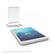 Alt View 12. ZENS - Stand Wireless Charger Aluminium 10W - White.