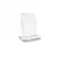 Alt View 1. ZENS - Stand Wireless Charger Aluminium 10W - White.