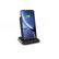 Alt View 11. ZENS - Stand Wireless Charger Aluminium 10W - Black.