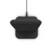 Alt View 1. ZENS - Stand Wireless Charger Aluminium 10W - Black.