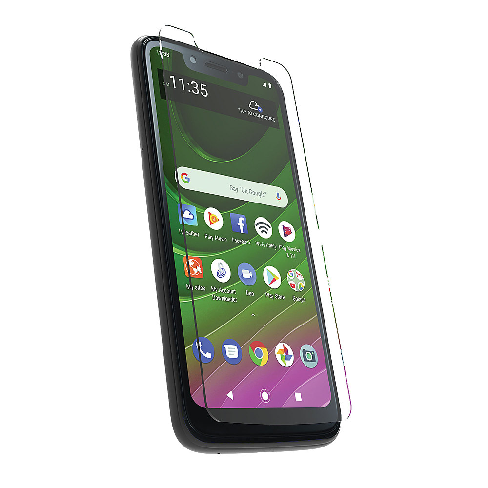 DuraGlass - Screen Protector for Moto g7 Optimo and Moto g7 Play - Clear