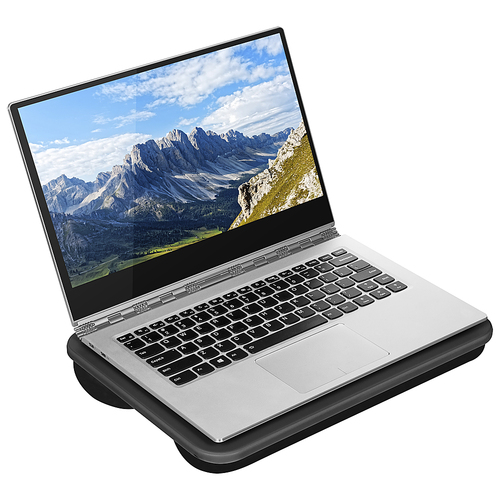 LapGear - Compact Lap Desk for 13.3" Laptop - Black