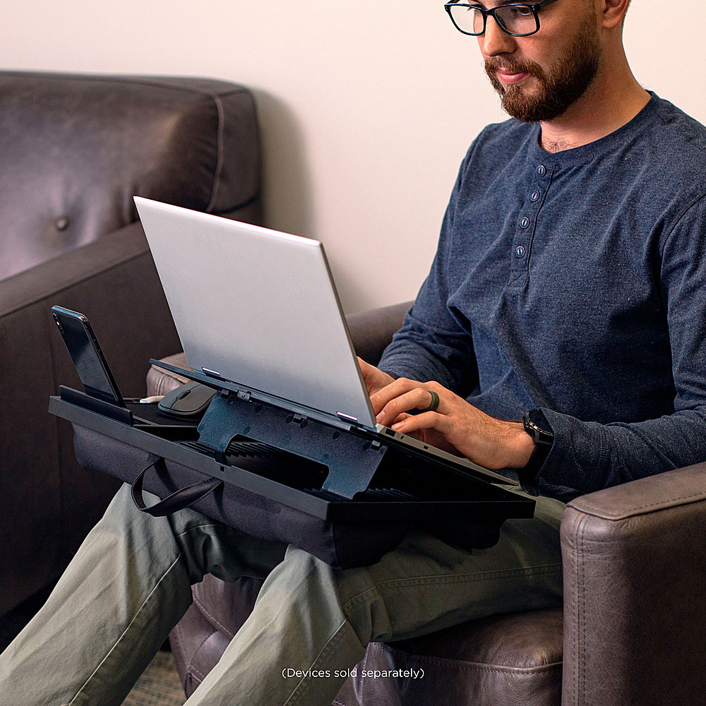 LapGear Home Office Lap Desk for 15.6 Laptop Pink Blush 91584 - Best Buy