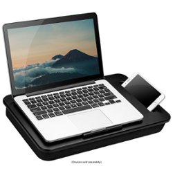 LapGear - Sidekick Lap Desk for 15.6" Laptop - Black - Front_Zoom