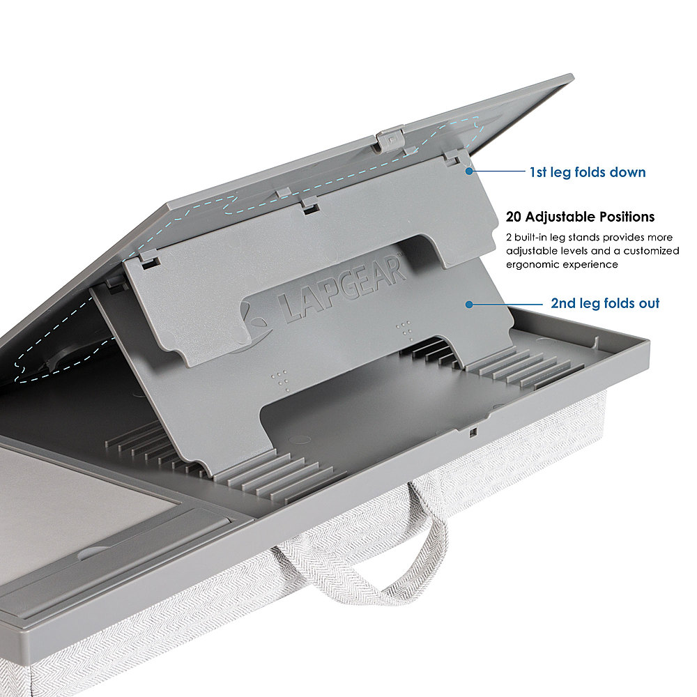 LapGear Home Office Lap Desk for 15.6 Laptop Oak Woodgrain 91589 - Best Buy