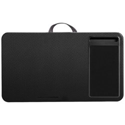 LapGear - Home Office Lap Desk for 15.6" Laptop - Black Carbon - Front_Zoom