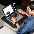 Alt View Zoom 11. LapGear - Home Office Pro Lap Desk for 15.6" Laptop - Gray Woodgrain.