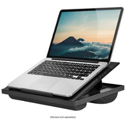 LapGear - Ergo Adjustable Lap Desk for 15.6" Laptop or Tablet - Black - Alt_View_Zoom_11