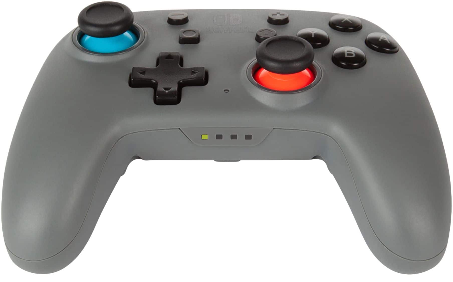 Alt View 14. PowerA - Nano Enhanced Wireless Controller for Nintendo Switch - Nano Grey-Neon.