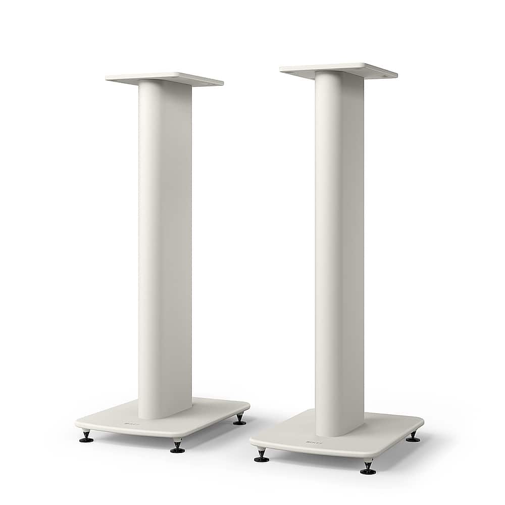 Angle. KEF - S2 Floor Stand Pair - White.