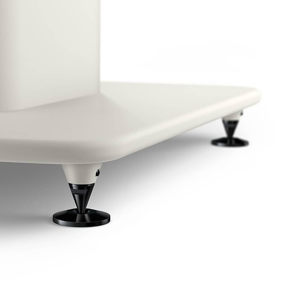 Left. KEF - S2 Floor Stand Pair - White.