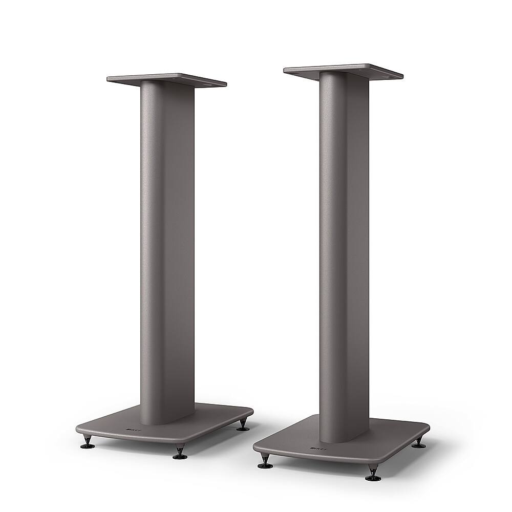 Angle. KEF - S2 Floor Stand Pair - Gray.