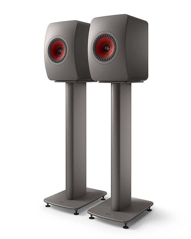 KEF - S2 Floor Stands - Gray