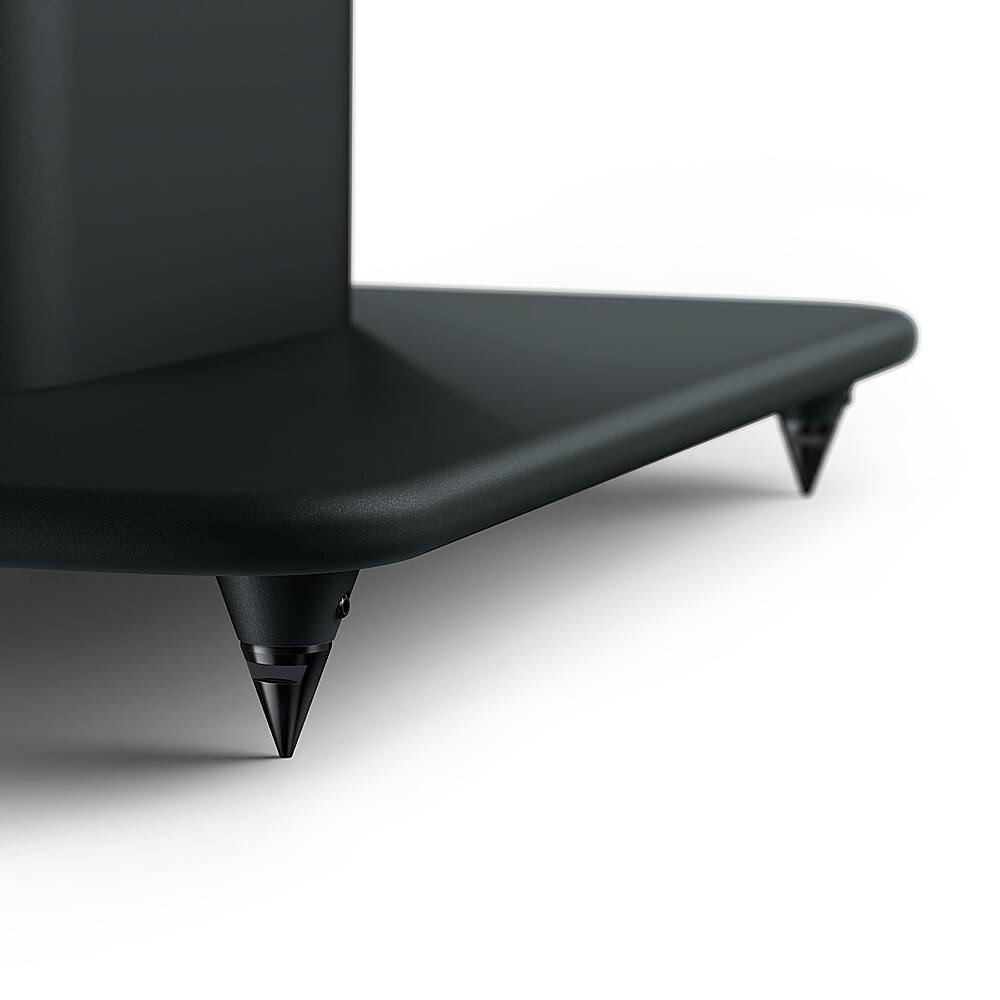 Back. KEF - S2 Floor Stand Pair - Black.