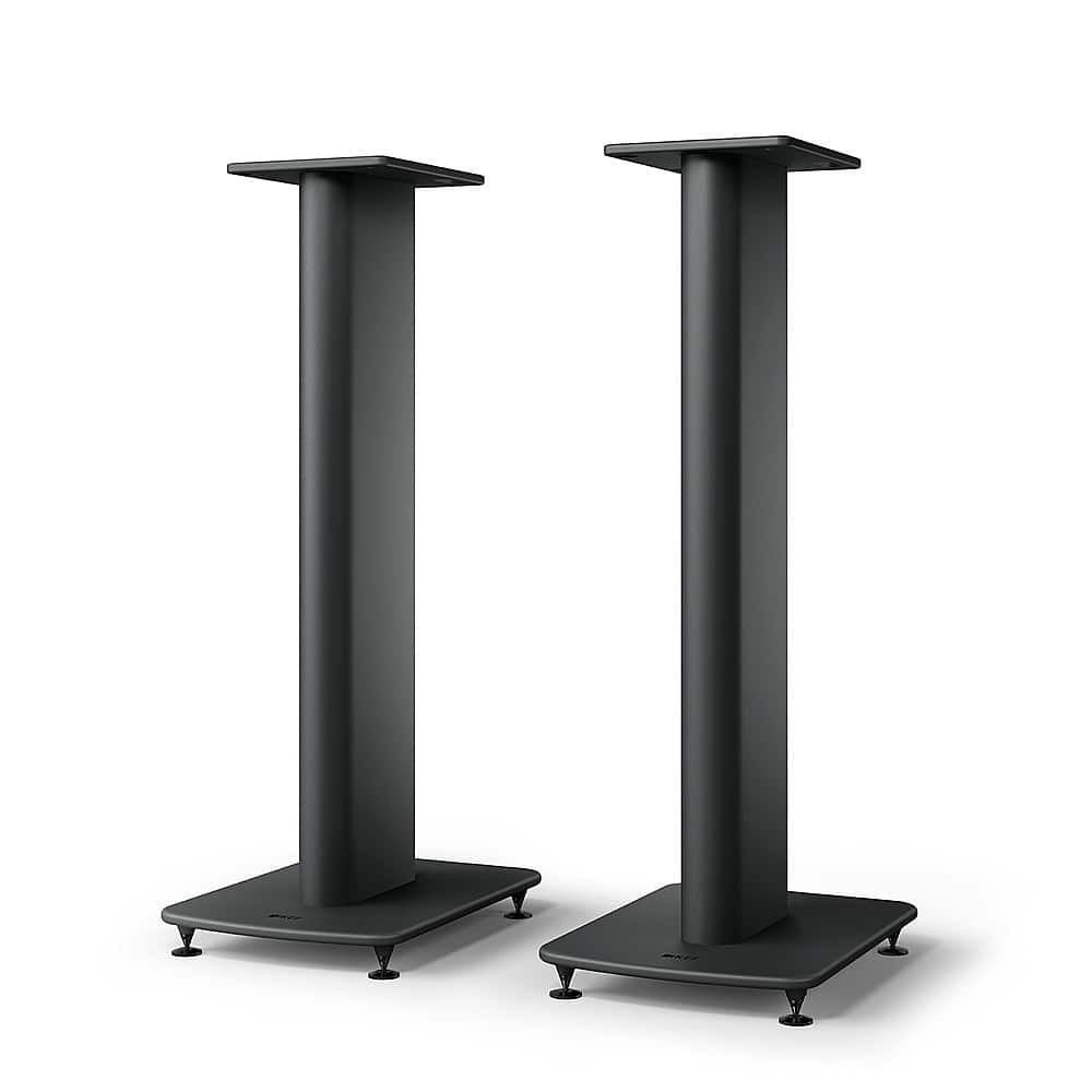 Angle. KEF - S2 Floor Stand Pair - Black.