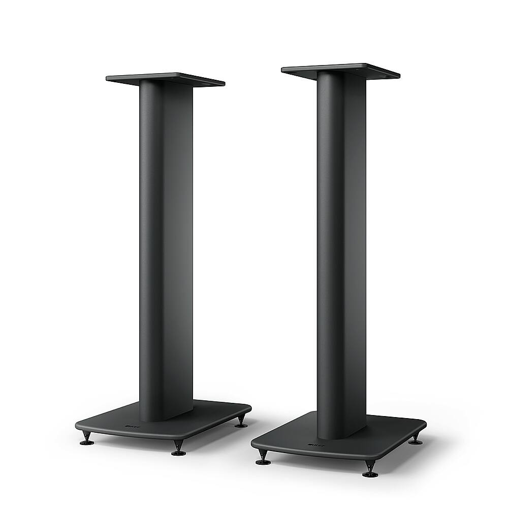 Angle. KEF - S2 Floor Stand Pair - Black.