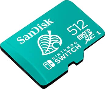 SANDISK 512GB microSDXC UHS 1 Memory Card Licensed for Nintendo SANDISK 512GB microSDXC UHS 1 Memory Card Licensed for Nintendo