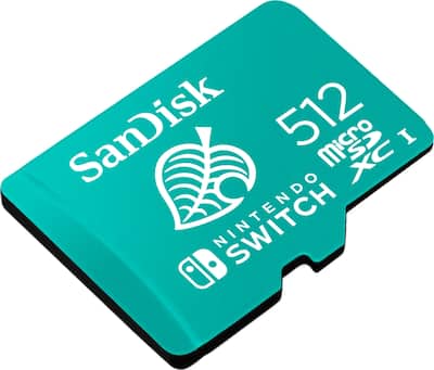SANDISK 512GB microSDXC UHS 1 Memory Card Licensed for Nintendo SANDISK 512GB microSDXC UHS 1 Memory Card Licensed for Nintendo