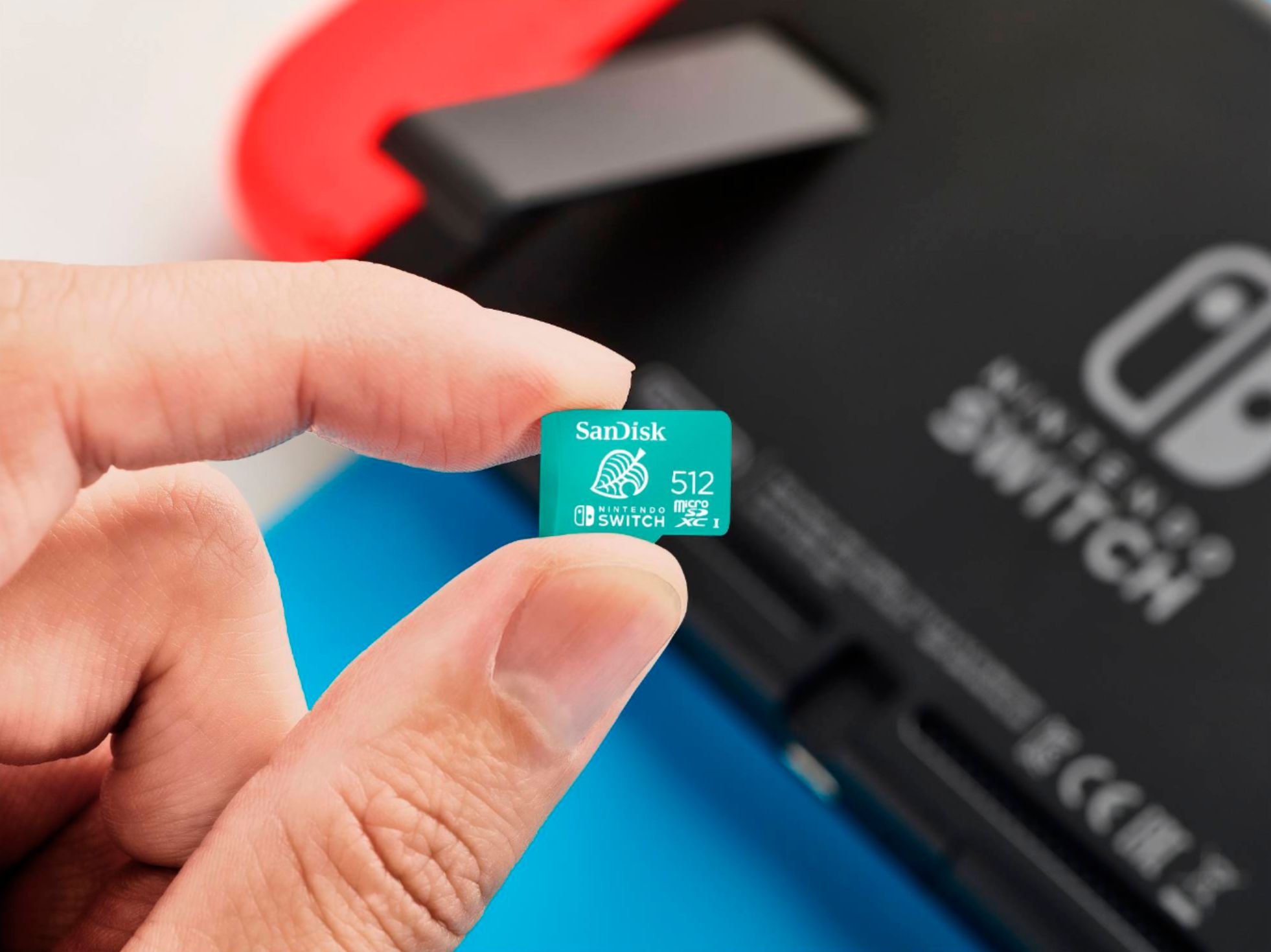 SanDisk 512GB microSDXC UHS-I Memory Card for Nintendo Switch