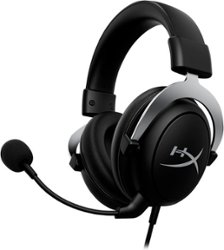 HyperX - CloudX Wired Gaming Headset for Xbox X|S and Xbox One - Black/Silver - Angle_Zoom
