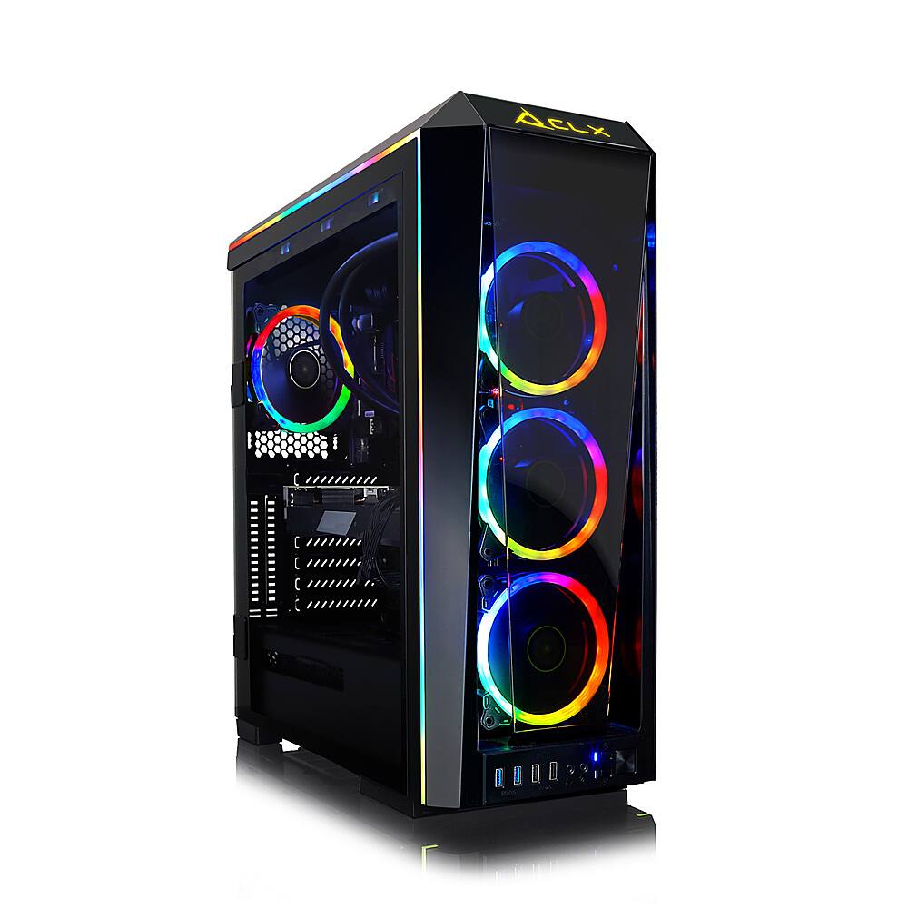 Custom RGB Gaming Desktop PC Intel Core i3 8GB Nvidia Quadro k2000 2gb 1TB  SSD