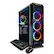 Alt View 6. CLX - SET Gaming Desktop - Intel Core i9 10850K - 64GB Memory - NVIDIA GeForce RTX 3090 - 6TB HDD + 1TB NVMe SSD - Black.