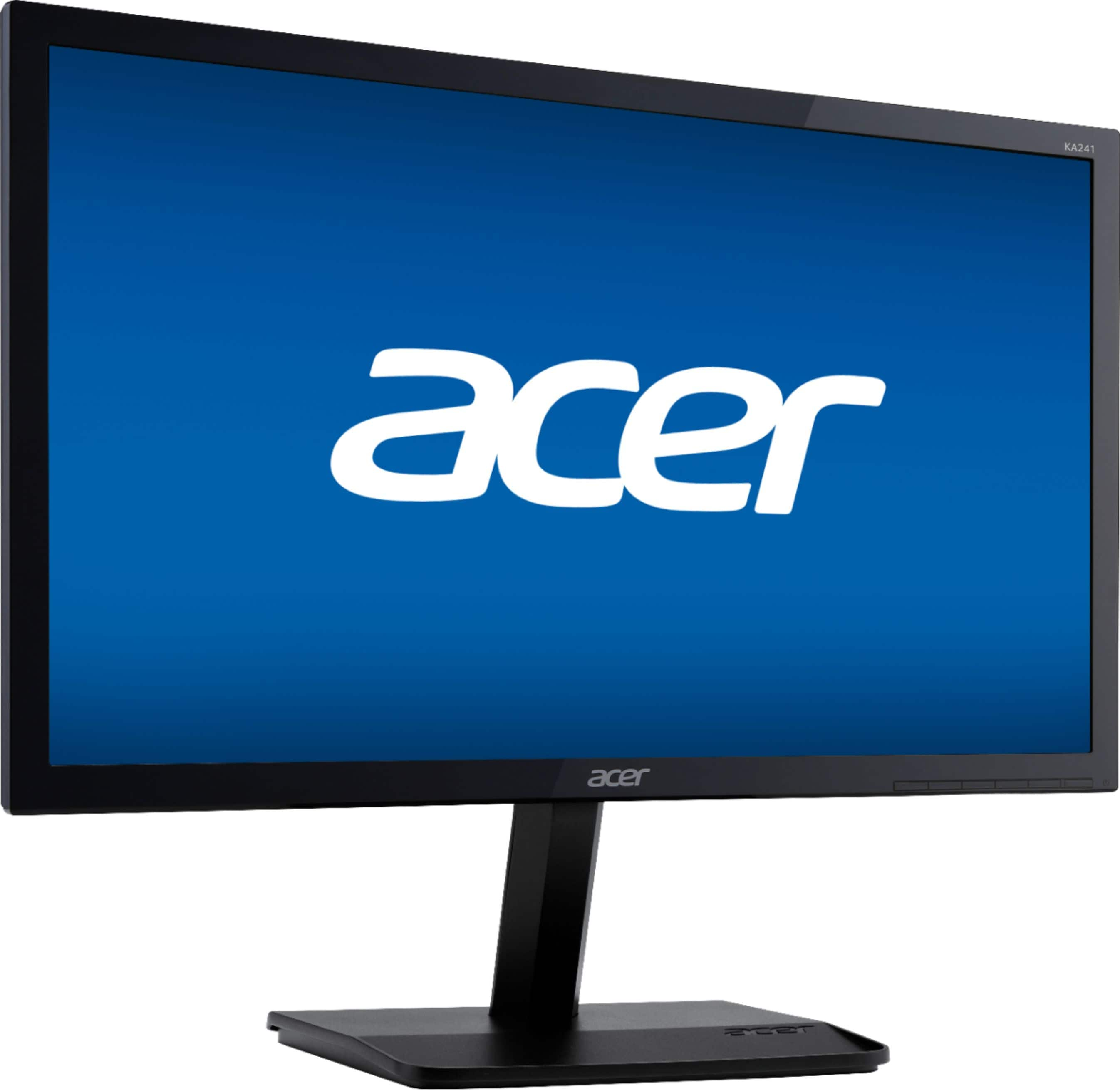 Angle View: Acer KA241Y bix 23.8-inch Full HD Monitor (HDMI)