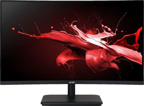 Acer - ED270R Pbiipx 27" Curved Full HD Monitor (HDMI)-Front_Standard 