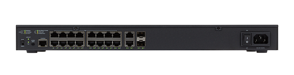 Luxul 8 Port Gb PoE+ Switch W/Uplink 92W SW-100-08P - Best Buy