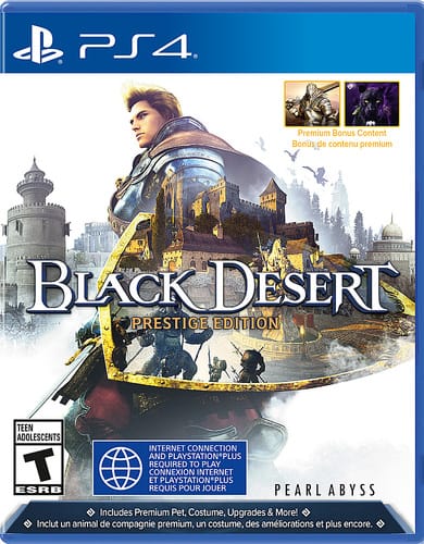 Black Desert Prestige Edition - PlayStation 4, PlayStation 5