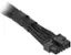 Alt View 1. CORSAIR - 12-Pin GPU Power Cable, Sleeved - Black.
