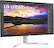 Alt View 1. LG - 32" UltraFine IPS UHD 60Hz FreeSync Monitor - White.