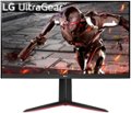 Front Zoom. LG - UltraGear 32” LED QHD AMD FreeSync and G-SYNC Compatible with HDR 10 (DisplayPort, HDMI) - Black.