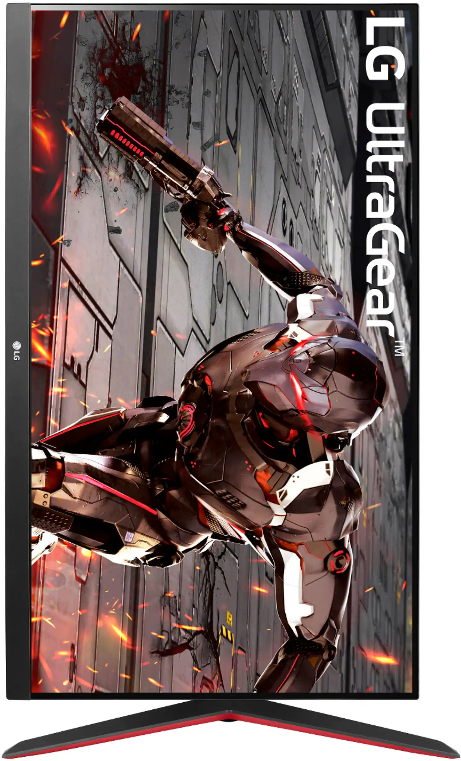 Alt View 14. LG - UltraGear 32” LED QHD 5-ms AMD FreeSync Premium with HDR 10 (DisplayPort, HDMI) - Black.