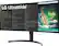 Angle. LG - 35” Curved UltraWide QHD Monitor (USB) - Black.
