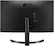Back. LG - 27" IPS LED QHD FreeSync Monitor with HDR (HDMI, DisplayPort) - Black.