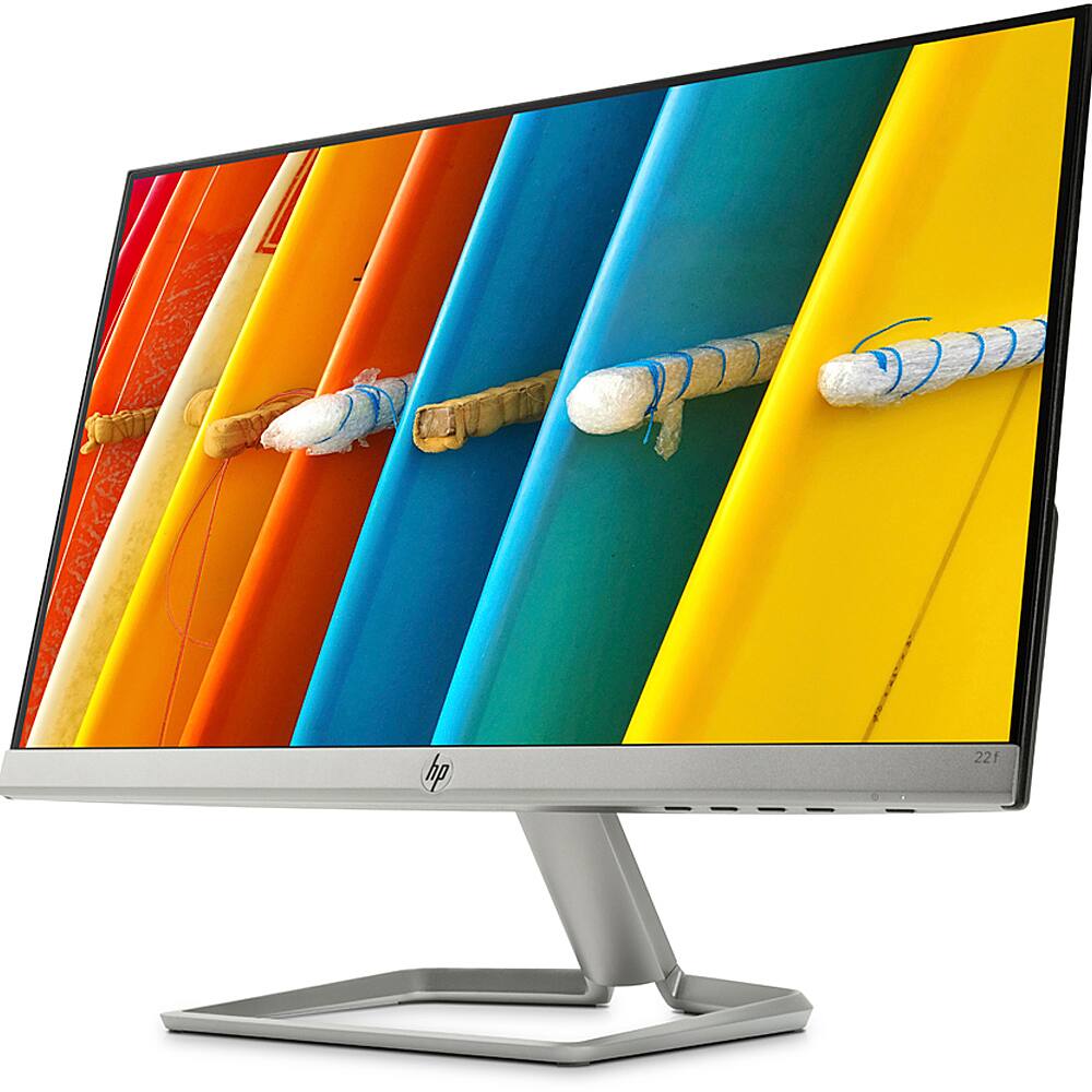 HP 21.5 IPS LED Full HD FreeSync Monitor (HDMI, VGA) Silver & Black M22f -  Best Buy